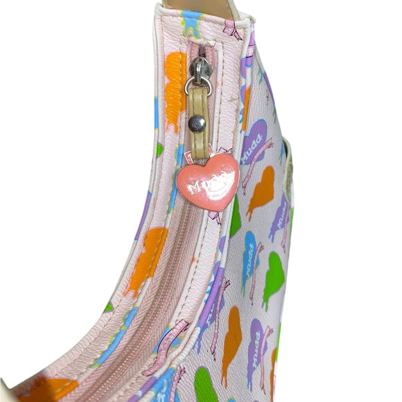 Vintage Y2K Mudd Mini HandBag Small Hearts - Picture 4 of 6